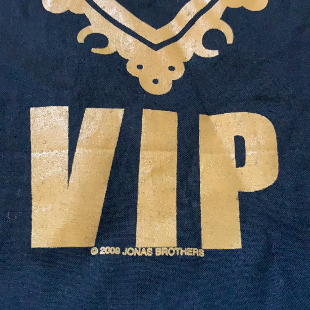 Jonas Brothers VIP Tour Drawstring Backpack Bag - Picture 4 of 4